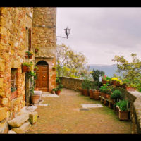 House in Pienza, Toscana by A. Torres, 2014