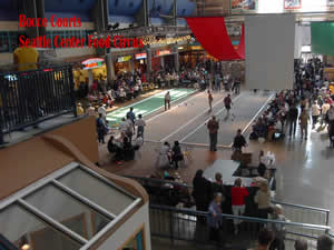 Bocce Tournament indoors photo